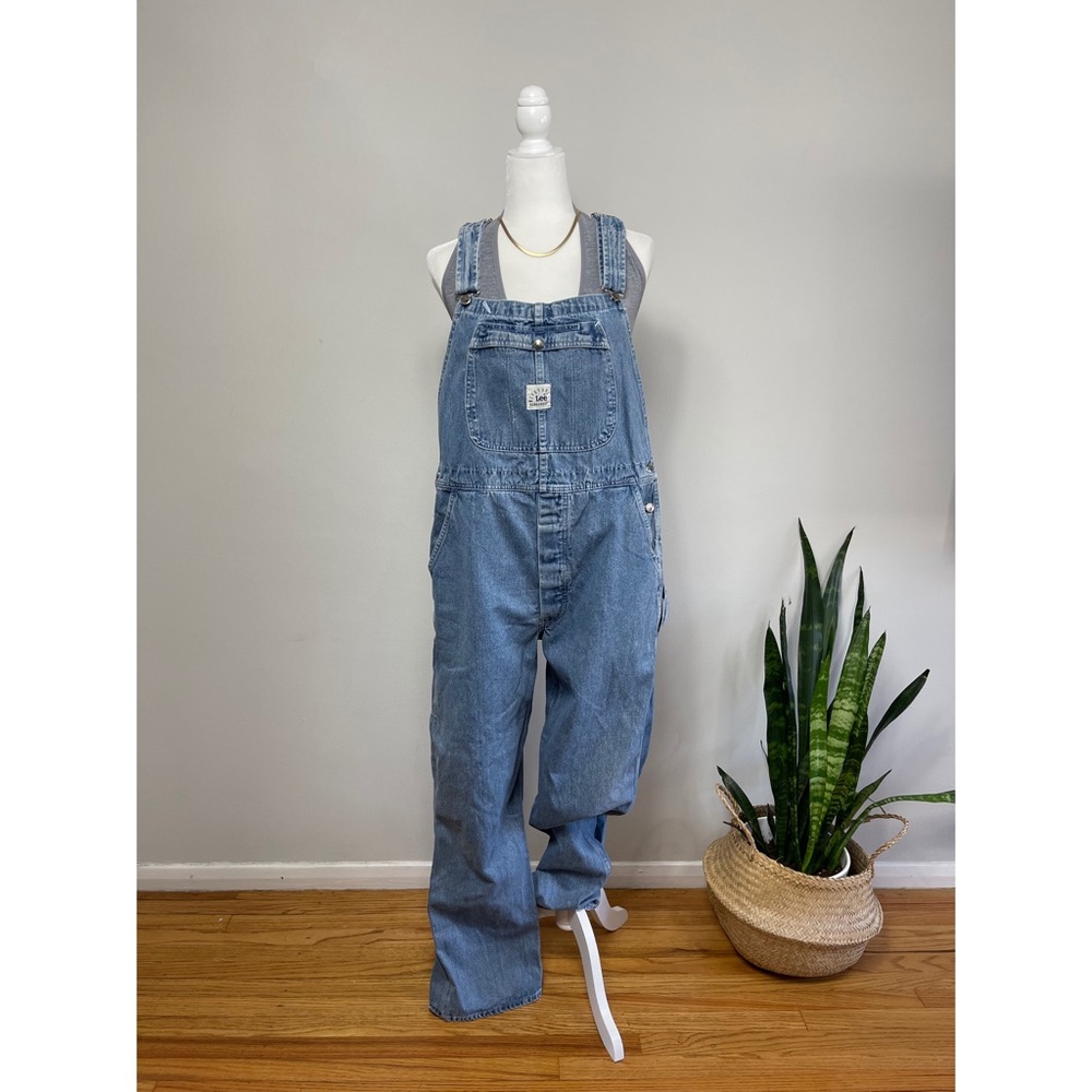 Vintage Riveted Lee Dungarees Camp Denim Overalls Unisex